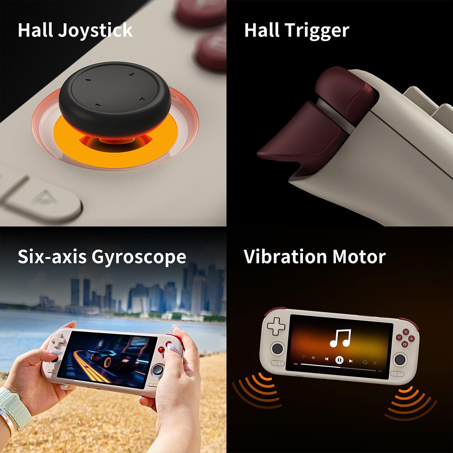 Air X Console Android, Touchscreen 5.5" IPS, Snapdragon 662, 4GB RAM 64GB eMMC, Joystick e grilletti Hall RGB, Raffreddamento attivo, Batteria 5000mAh [RETRO]