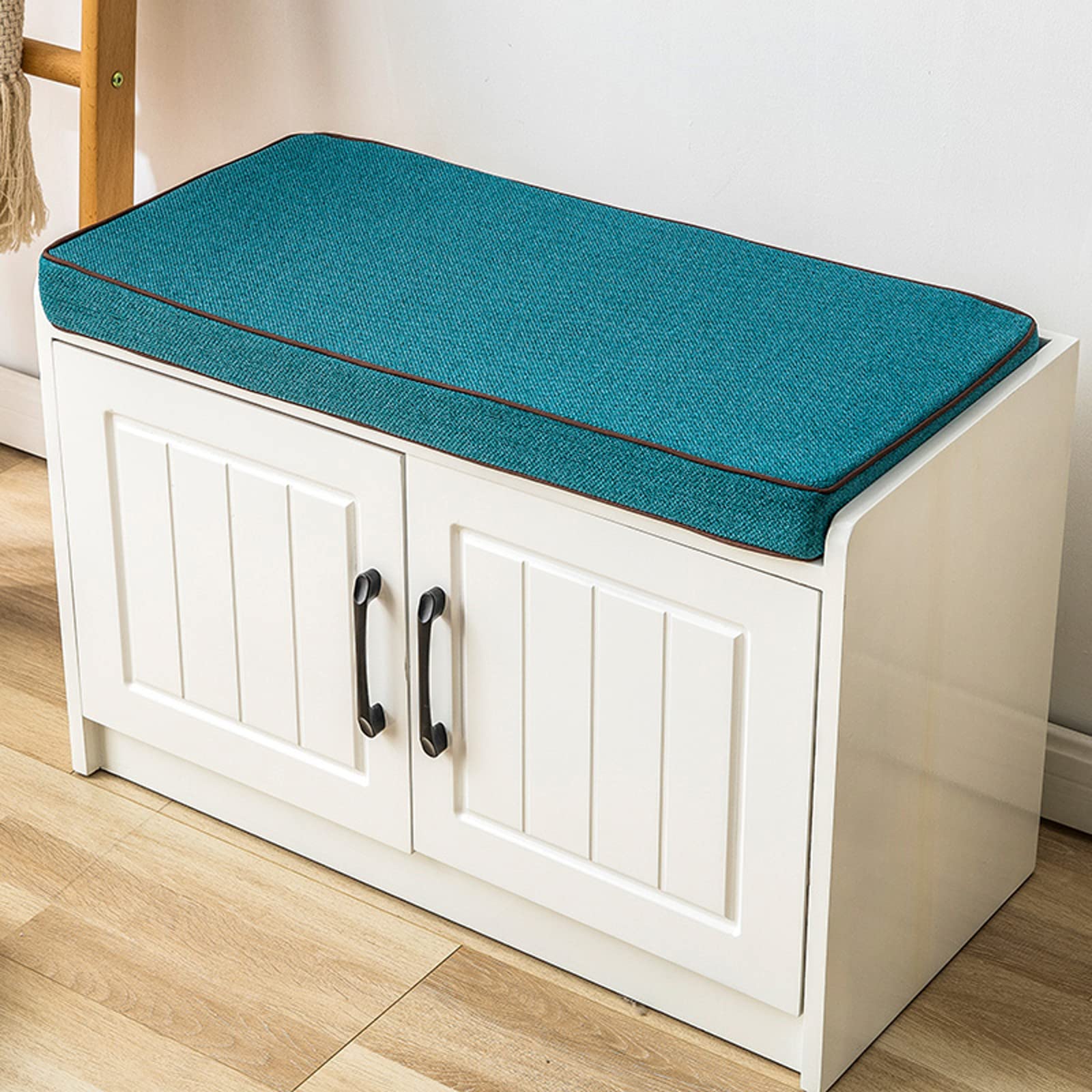 CoCowind Bench Cushions,Non Slip Tufted Entrance Cushions,Padded Rectangle Foam Cushion for Restaurant Hallway Shoe Bench Entryway Shoe Rack-K 90405cm(35in15in2in)