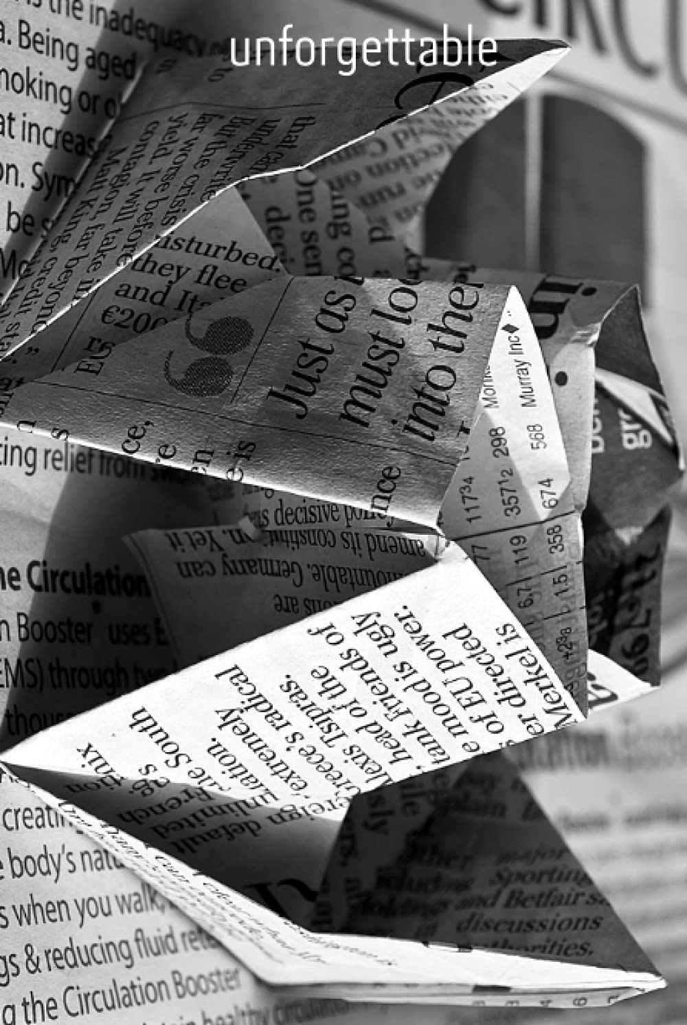 unforgettable Notebook: Beautiful Vintage Hardcover Bullet Journal