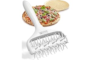 Pizza Dough Docker - Non-Slip Ergonomic Handle, Prevents Dough Blistering - Orblue Pizza Hole Roller