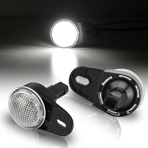 Bestview Luces LED de cortesía para interior de Dodge Durango Ram 1500 2500 3500 Classic Nitro Jeep Wrangler Commander Grand Cherokee, montaje de