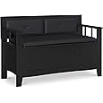 Linon Home Dcor Linon Home Decor Cynthia Storage Bench, 50"w x 17.25"d x 32"h, Walnut