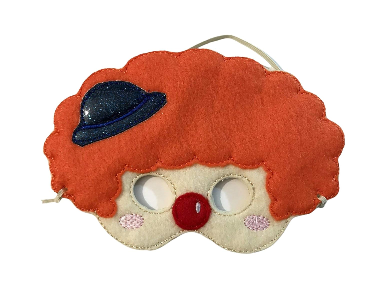Kids Felt Clown Mask Handmade Products