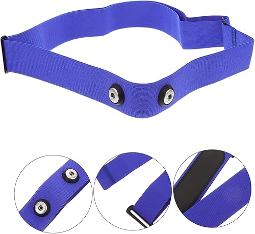 Miniatura 4 de Banda elástica para el pecho para monitor resistente, cómoda, fácil de ajustar, adecuada para actividades deportivas para seguimiento de fitness
