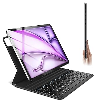 iPadキーボードケース ブラック 日本語配列 ipad Air 11インチ対応 iPadキーボードケース ブラック 日本語配列 ipad Air 11インチ対応