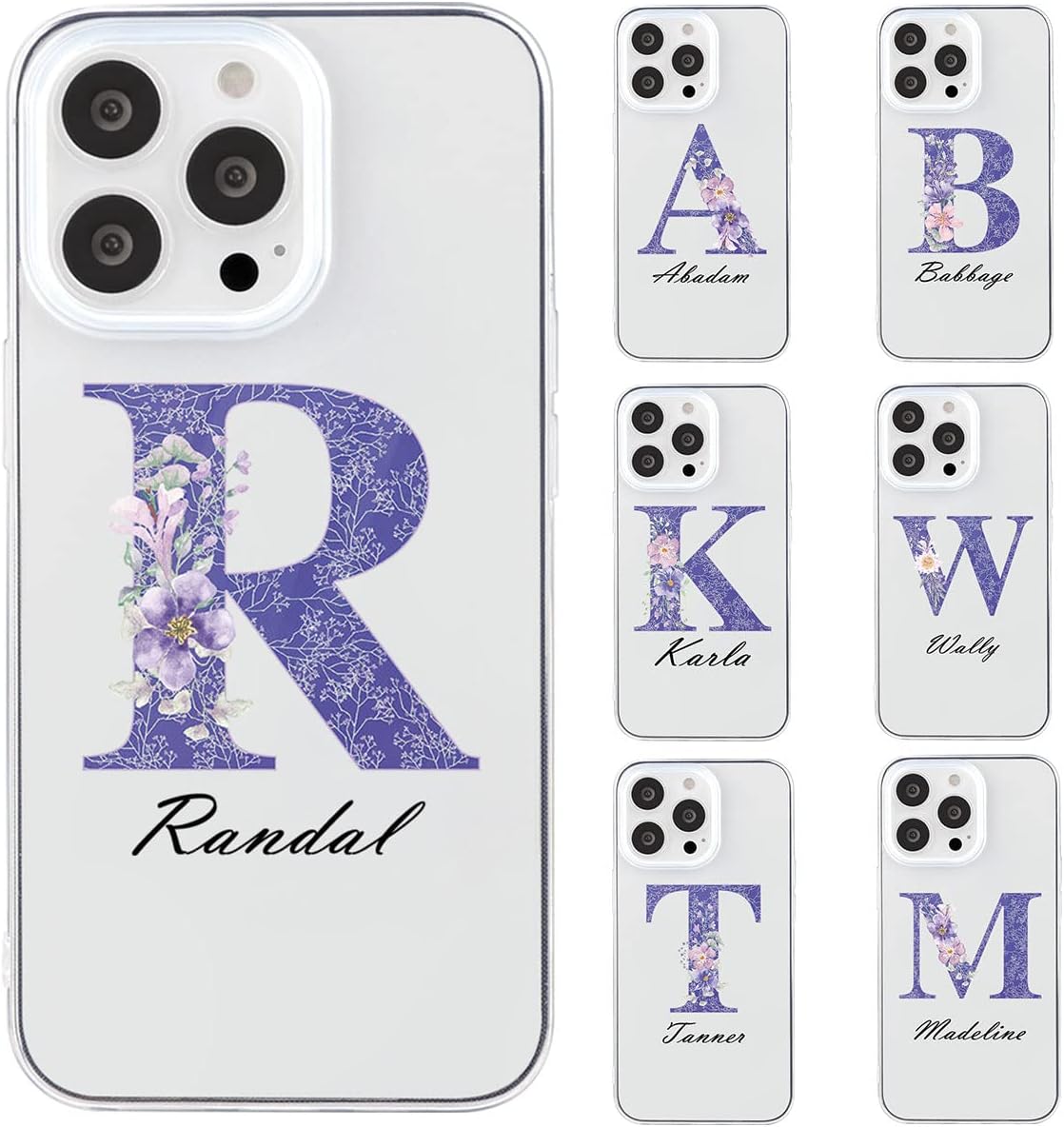 ZhuoFan Funda Personalizada para Xiaomi Redmi 9C 9 9S 10 10S 11S Pro Max Mi 10 11 Lite 11T con Personalizable Nombre, Carcasa Texto Custom,Aesthetic Transparente Silicona Antigolpes Personalizado Case