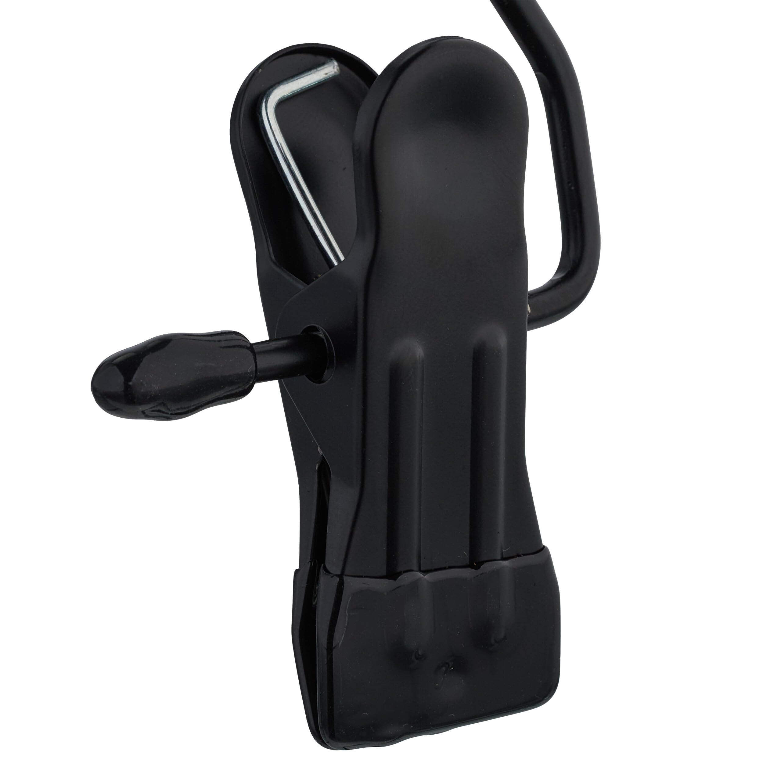 Appendiabiti da parete sopra la porta, pratico gancio nero per porta con 5 ganci, appendiabiti da parete senza fori per camera da letto | Leroy Merlin