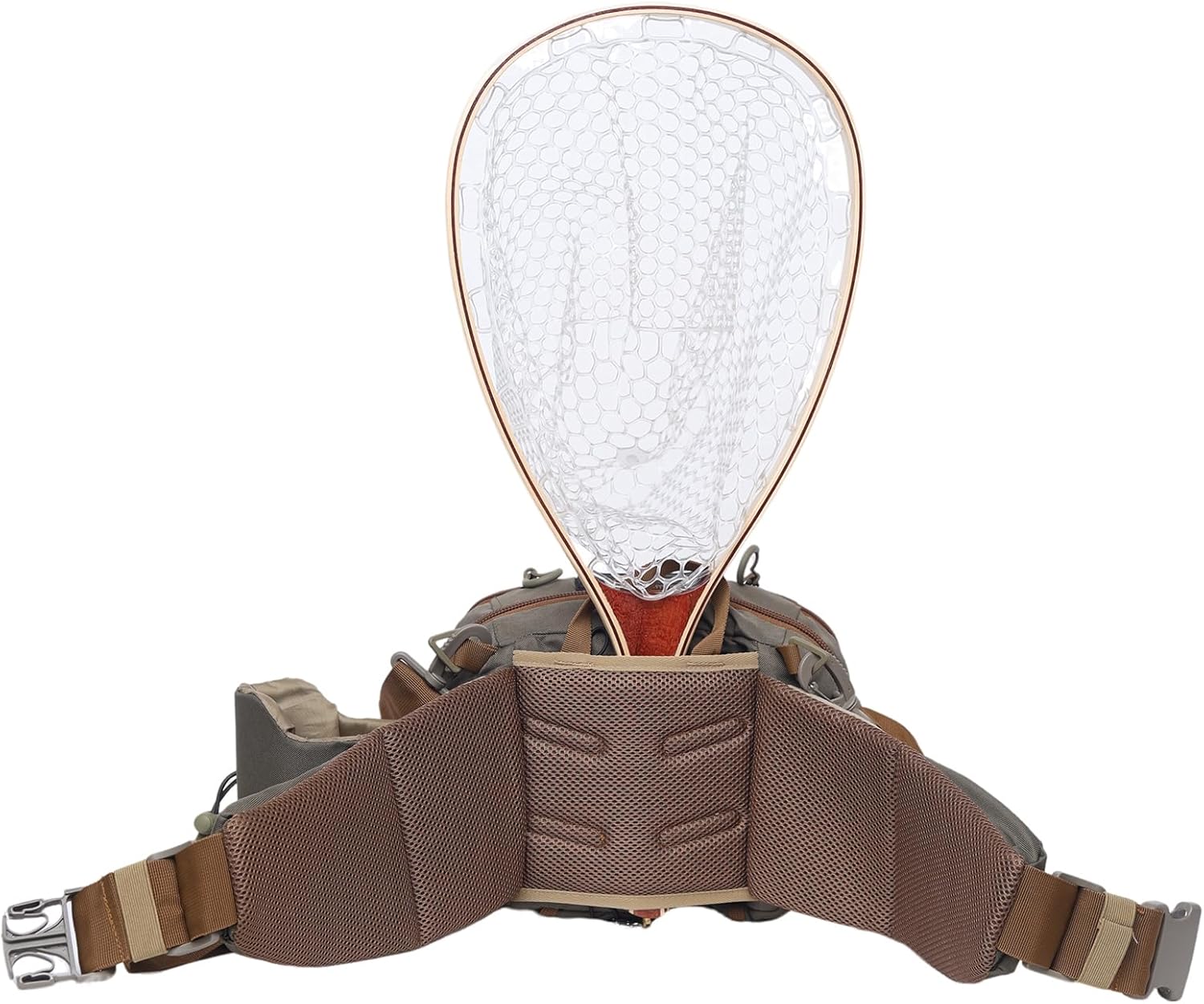 Fly Fishing Large Waist Pack with Water Bottle Holder, Wide Fanny Fishing Tackle Storage Bags - Image 7