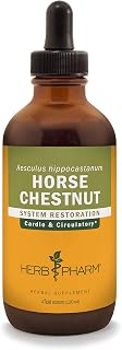 Herb Pharm Horse Chestnut Liquid Extract for Healthy Veins and Circulation - 4 Ounce