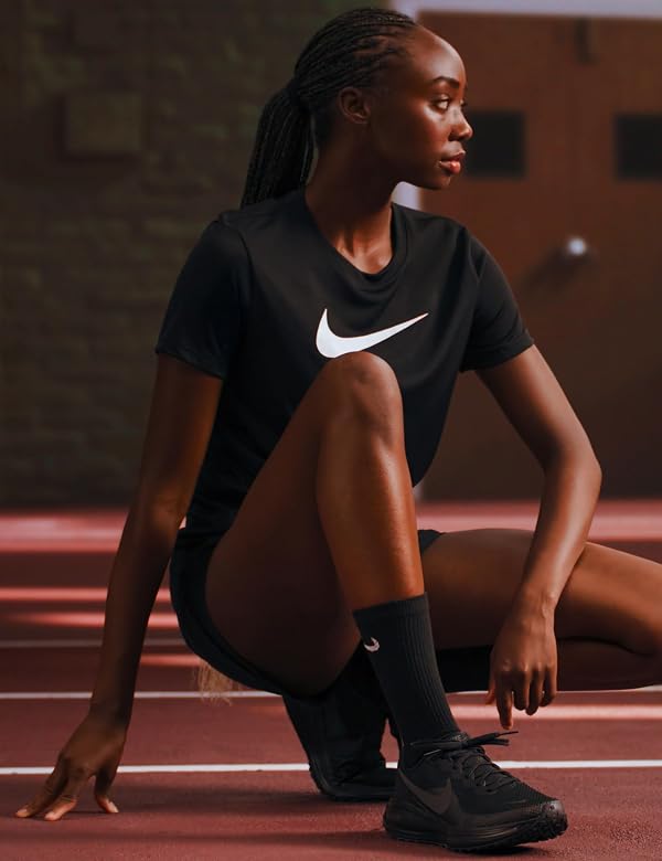 Nike Women's Revolution 8 Road Running Shoes, Black/Anthracite, 5 by Nike - Used condition - Image 2