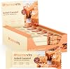 Bettervits Protein Bars 12 Pack - Low Calorie | High Protein 20.3g Energy Bars | Low Sugar Protein Snacks for Gym & Fitness | Just 192 Calories - UK Made | Salted Caramel