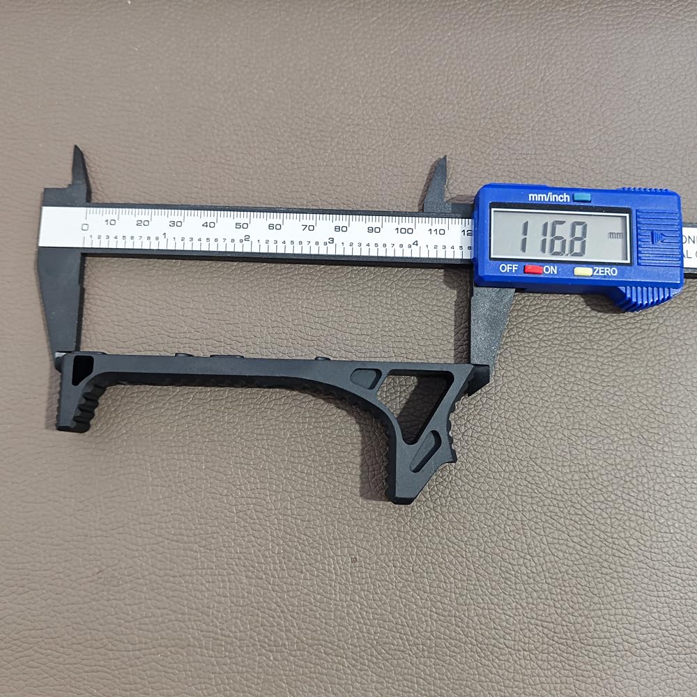 Universal Aluminum Link Curved Angled Hand Stop for KeyMod Handguard Rail System