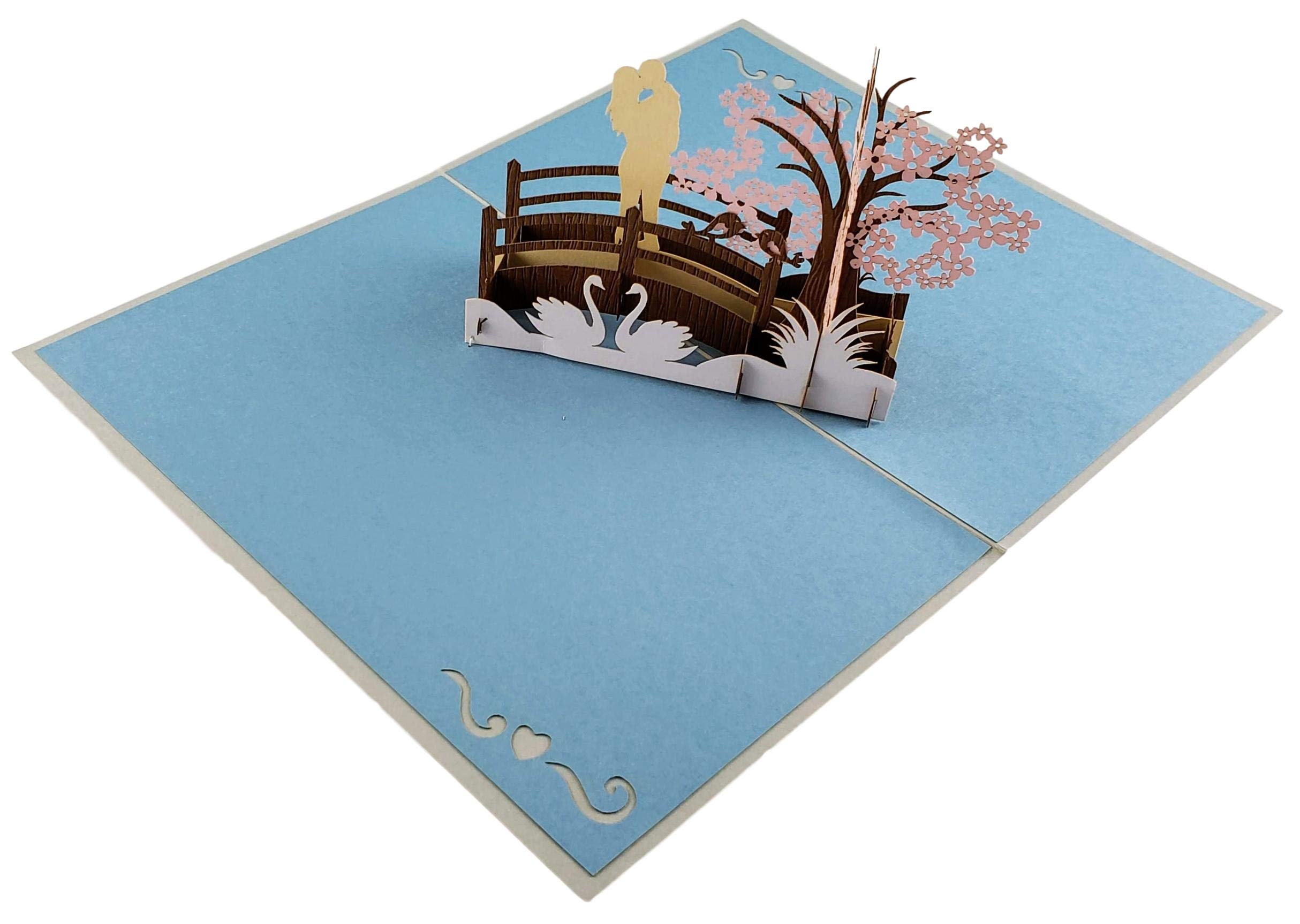 Carte De Vœux Pop-up 35 Ans Pour Elle Et Lui - Grand Cadeau 3D - Pour Femme - Idée Cadeau De Mariage De 35 Ans - Idée Cadeau Pour Lui Et Elle Couple