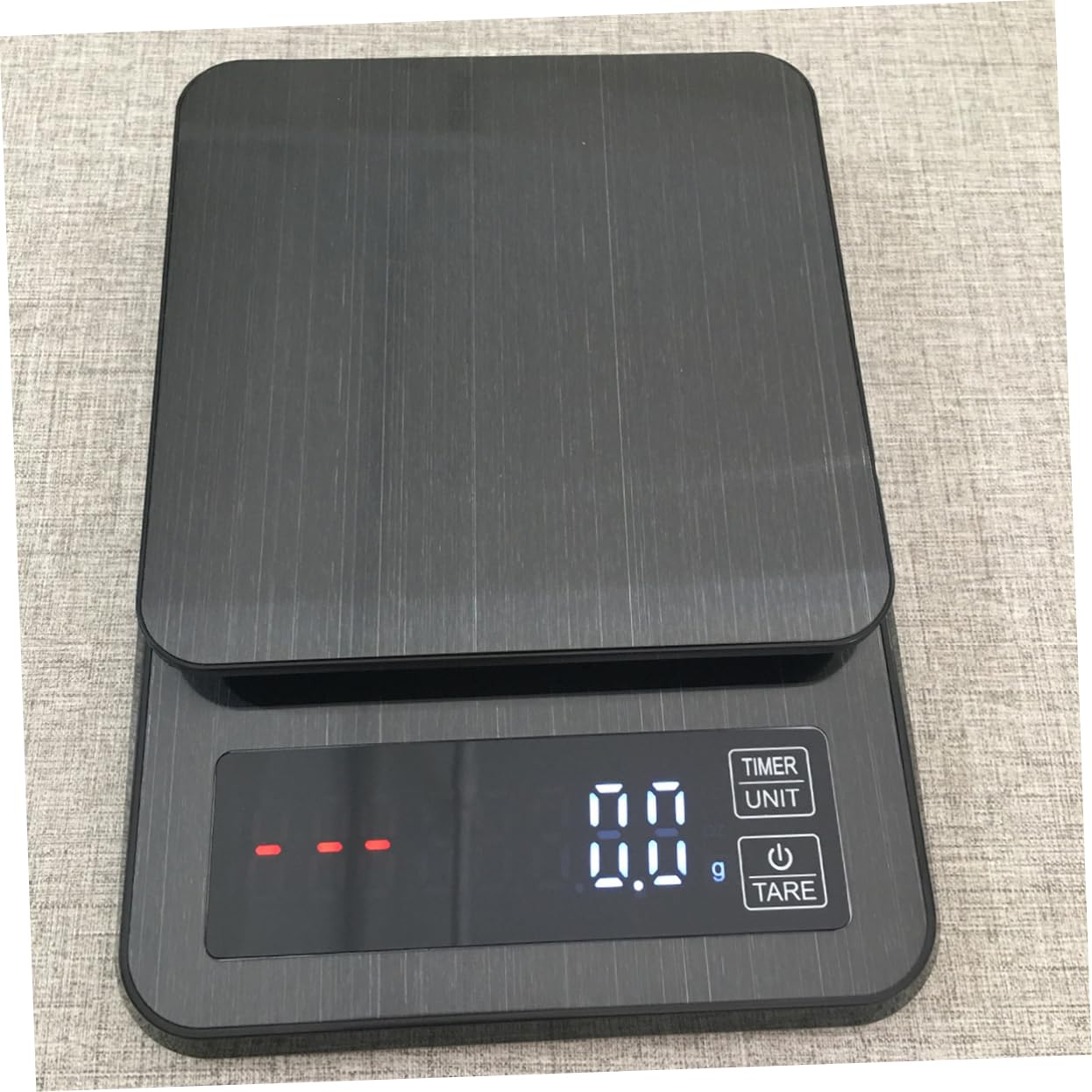 Ciieeo 3kg Báscula De Café Digital Portátil Ultradelgada Multifunción Fácil De Limpiar Pantalla Grande Para Té Cocina y Alimentos Báscula Electrónica