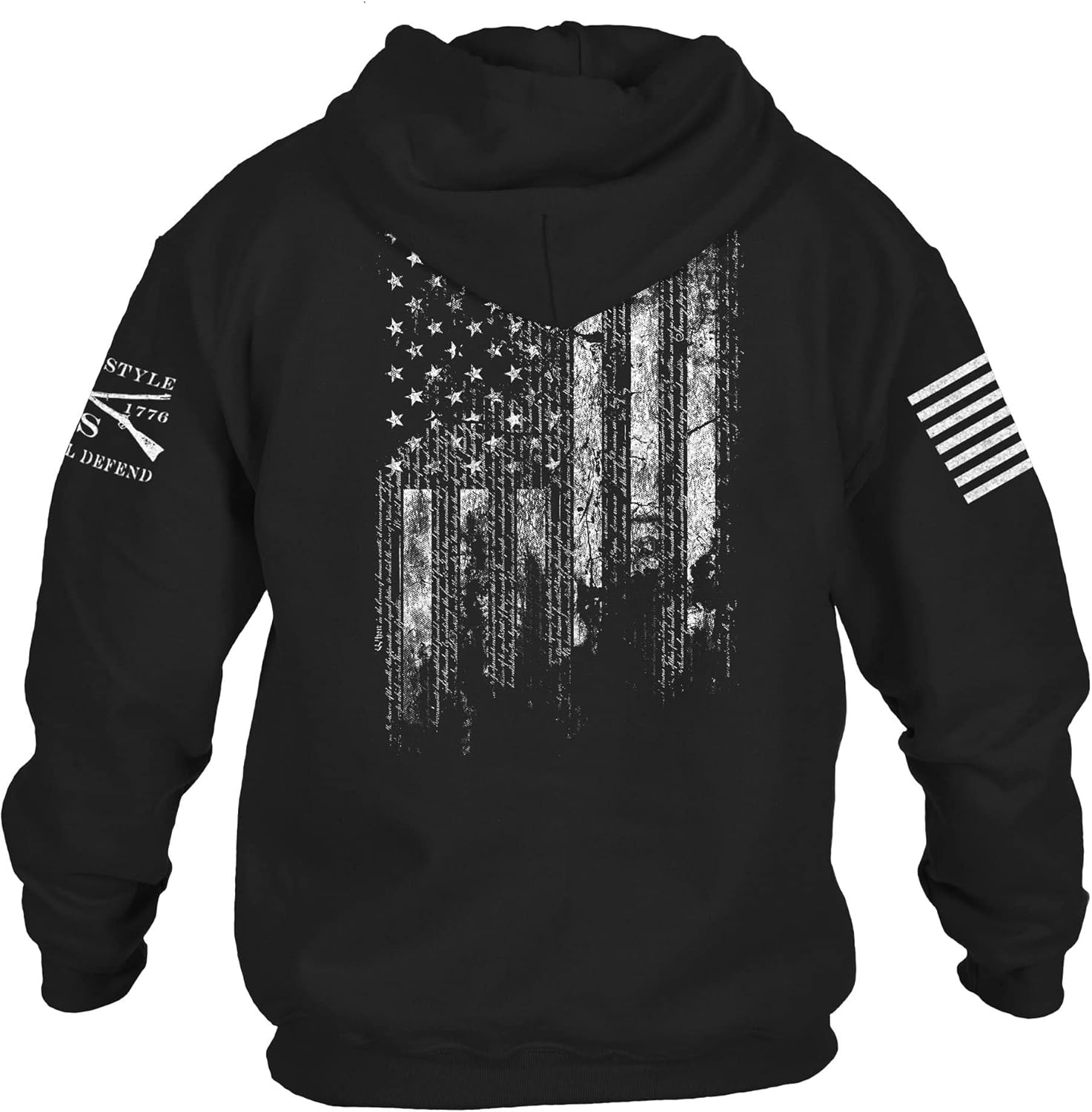 Grunt Style 1776 Flag Hoodie - Image 3