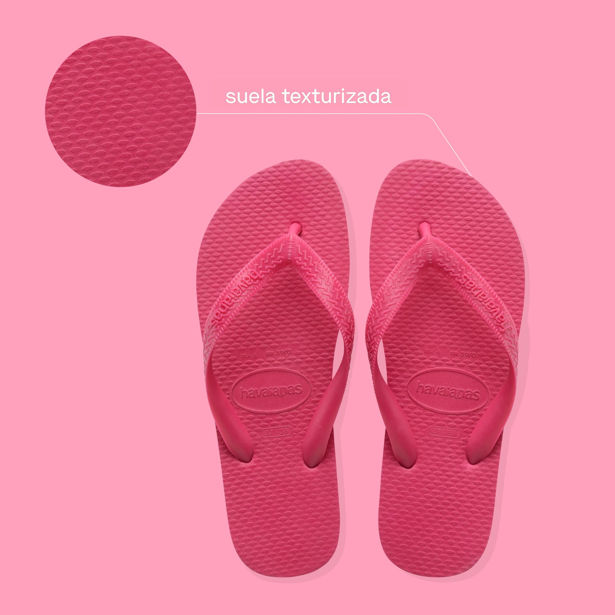 Havaianas Top Color (Mini Me) Unisex niños Chanclas