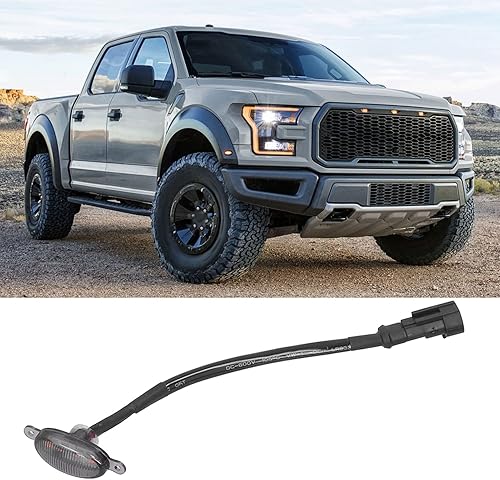 Miniatura 3 de Luces LED universales para parrilla delantera, iluminación ámbar para rejilla de auto, LED decorativo para automóvil, camioneta, SUV, todoterreno