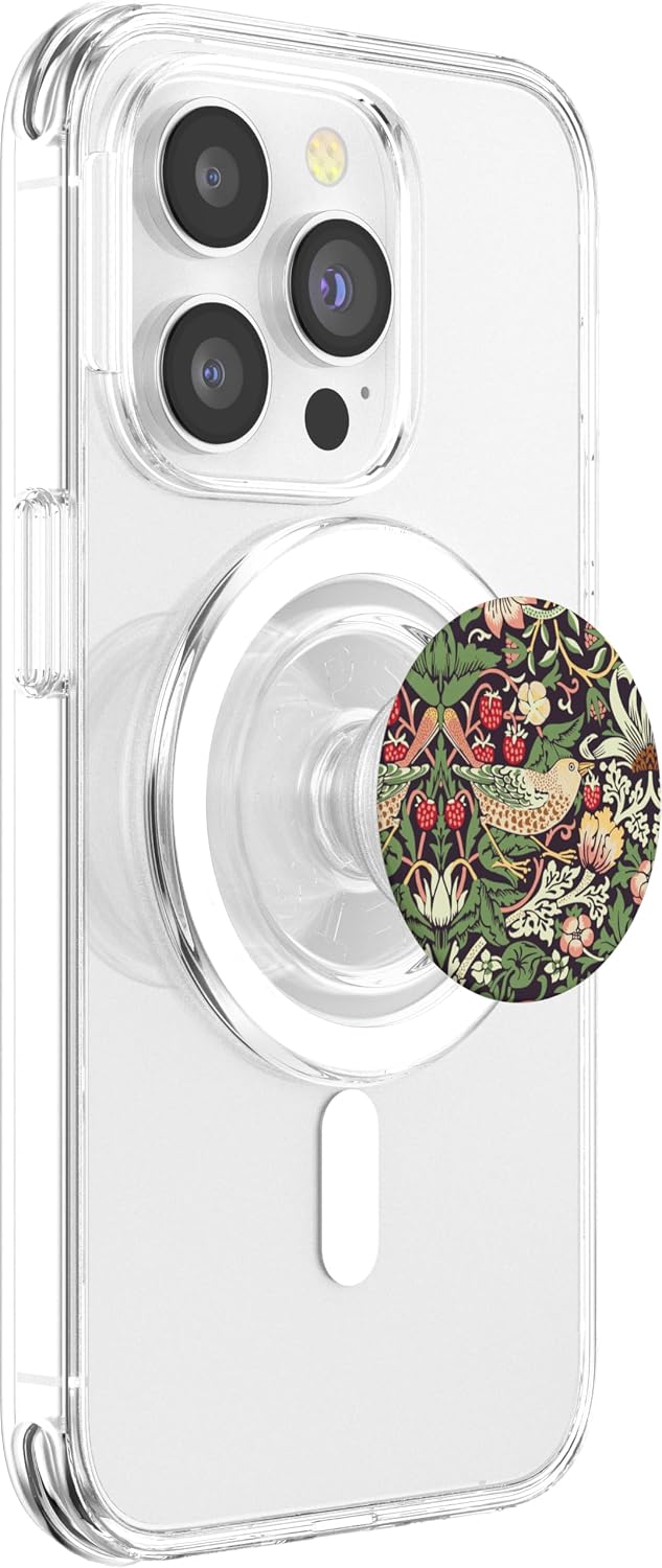 Strawberry Thief William Morris Art Nouveau Pattern PopSockets PopGrip for MagSafe