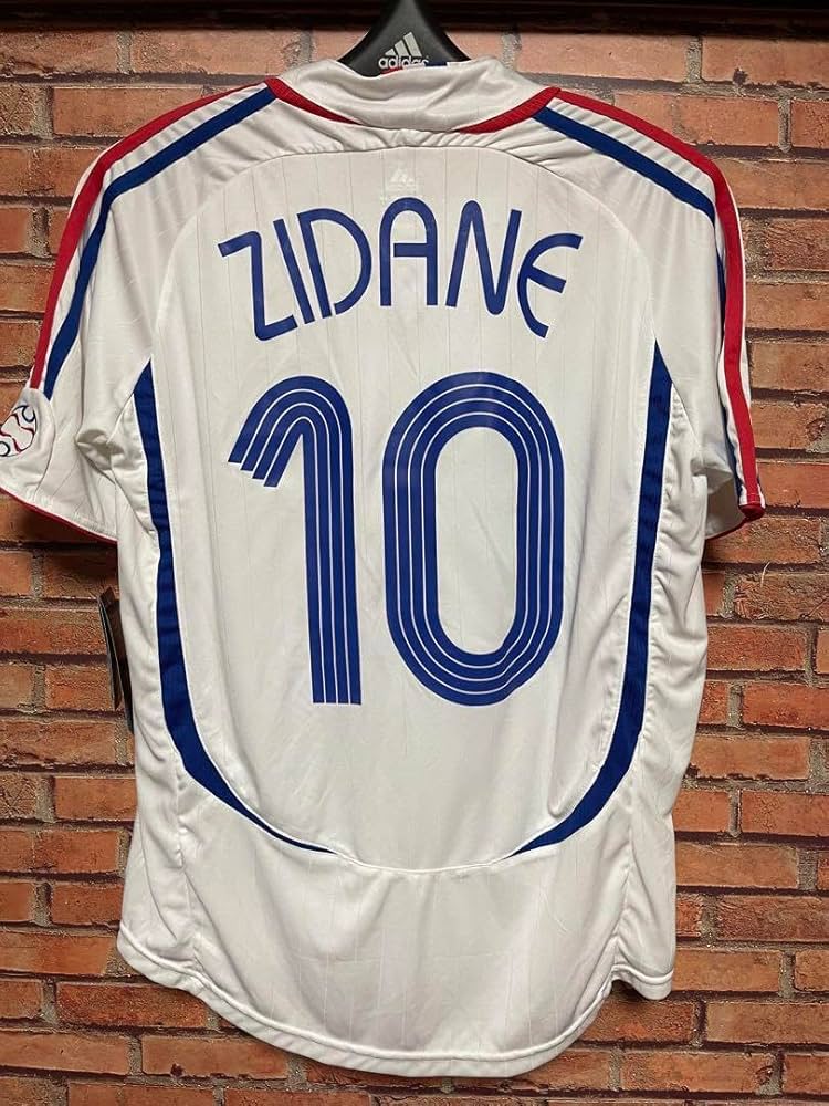 フランス代表ジダン引退ユニフォーム