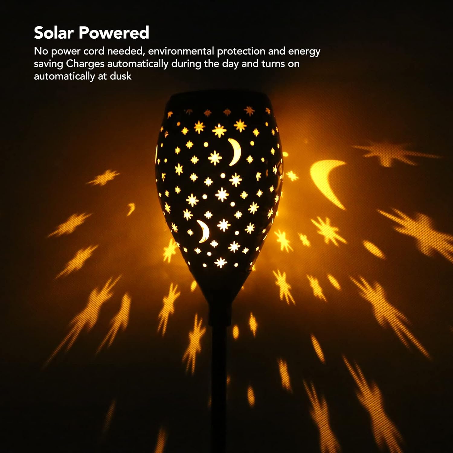 Landscape Lantern, Solar Pathway Lantern for Patio 2PCS
