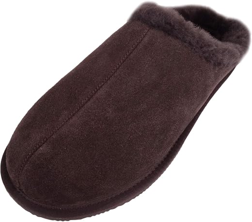 SNUGRUGS Men's Open Back Slippers