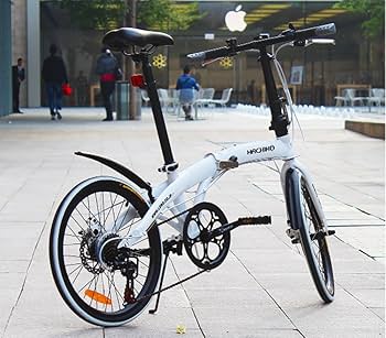 Amazon | ハチコHACHIKO高炭素鋼折り畳み自転車 7段変速 20