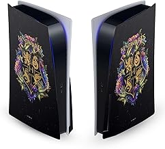 Head Case Designs Officially Licensed Harry Potter Hogwarts Crest Graphics Vinyl Faceplate Sticker Gaming Skin Decal Cover Compatible with Sony Playstation 5 PS5 Disc Edition Console