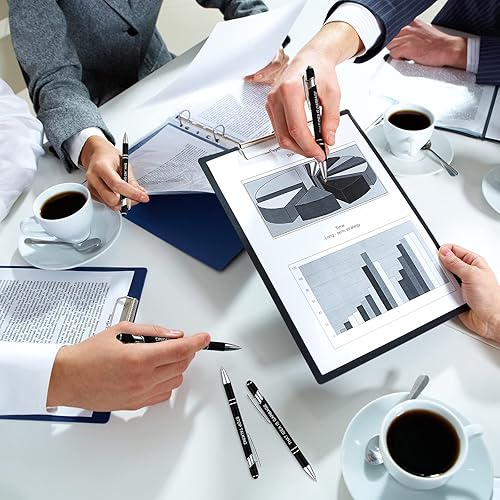 Vista 73 de Zonon - Paquete 12 bolígrafos con frases motivacionales para escuela y oficina, punta fina, escritura uniforme, citas divertidas para regalar a Rosa