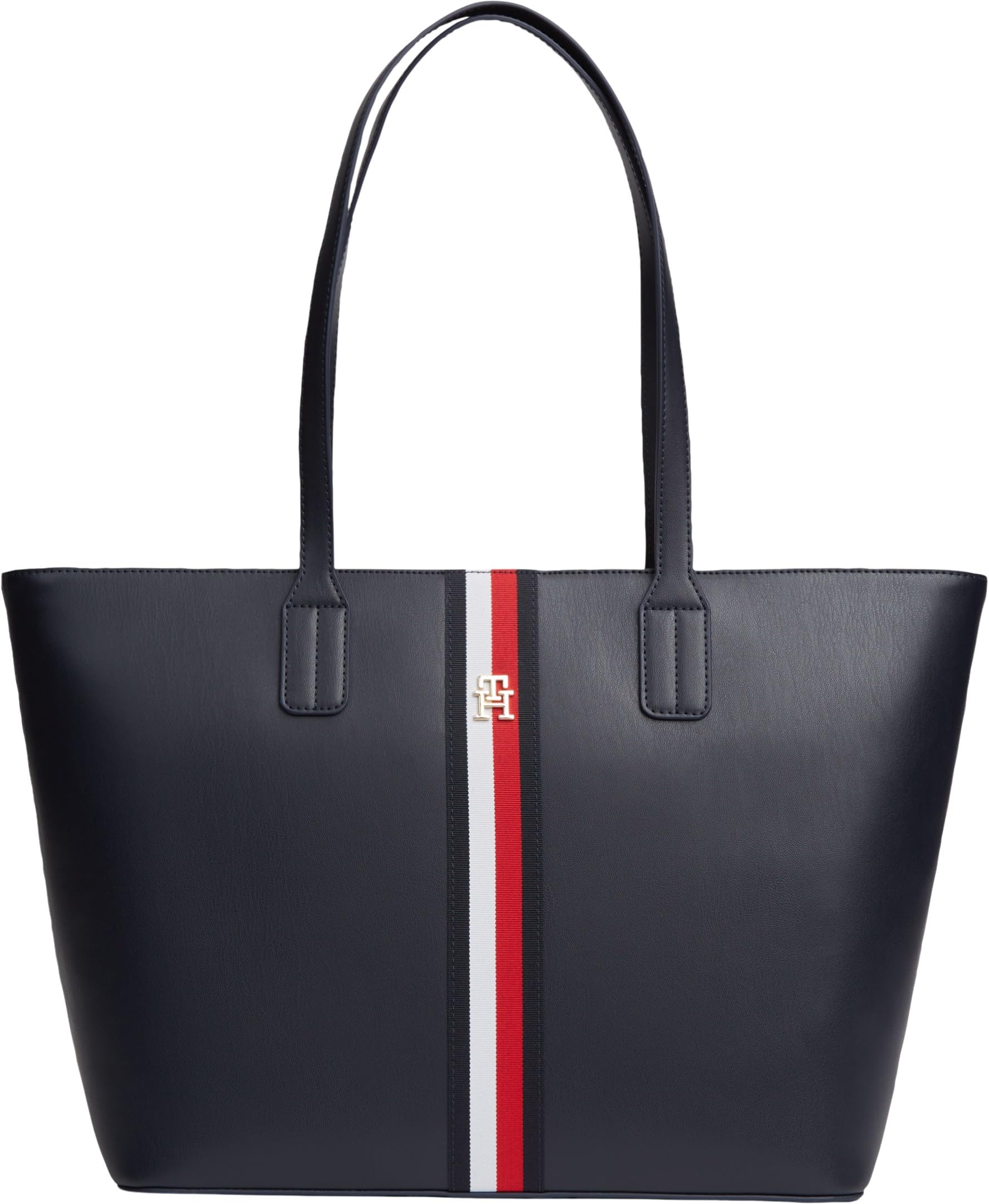 Tommy Hilfiger Damen Im Latam Corp Tote AW0AW16883 Tragetasche, Blau, Einheitsgröße