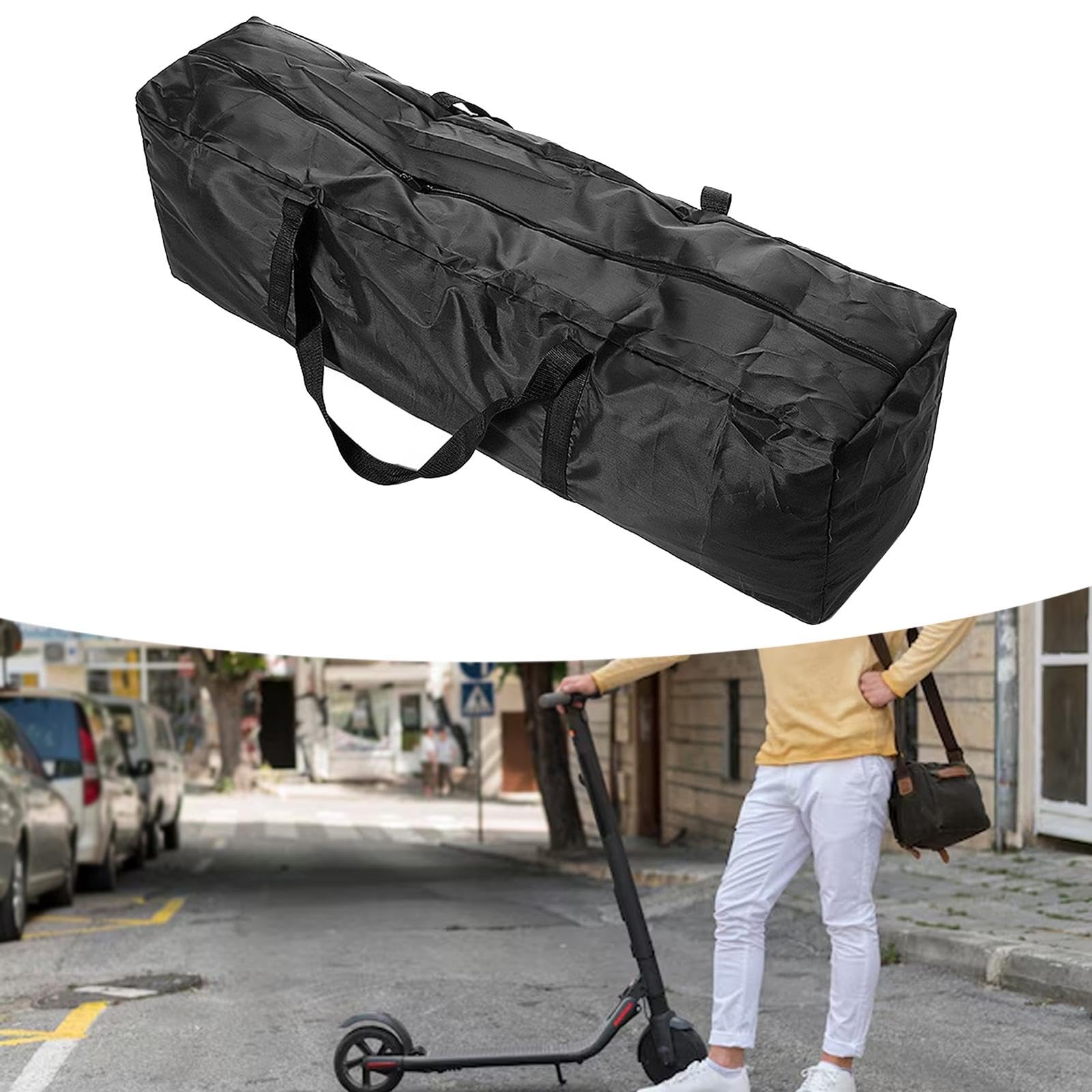 Oshhni Sac à Scooter Pliant Portant des Accessoires d'épaule Protector Sac à Main pour Hommes extérieurs
