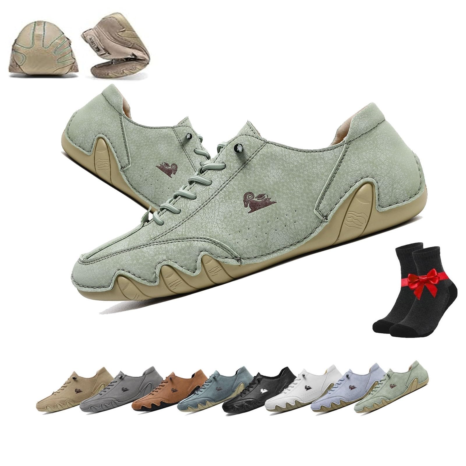 Zapatos Vogany for Mujer y Hombre, Zapatillas ortopédicas Impermeables y Transpirables VogLDeck, Zapatos Descalzos de Alpaca, Zapatos for Exteriores Nevova