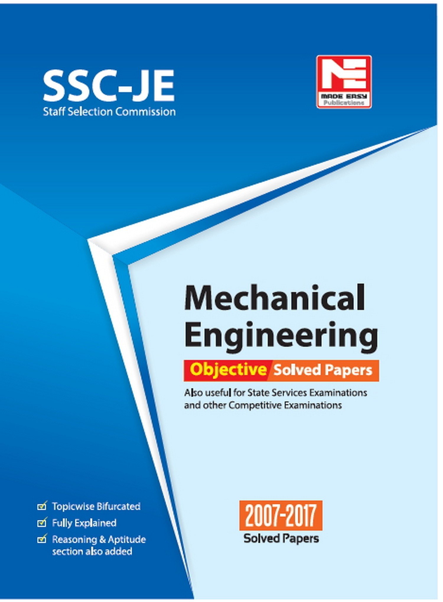 SSC JE: Mechanical Engineering - Objective Solved Papers (Old Edition) Paperback – 5 March 2018