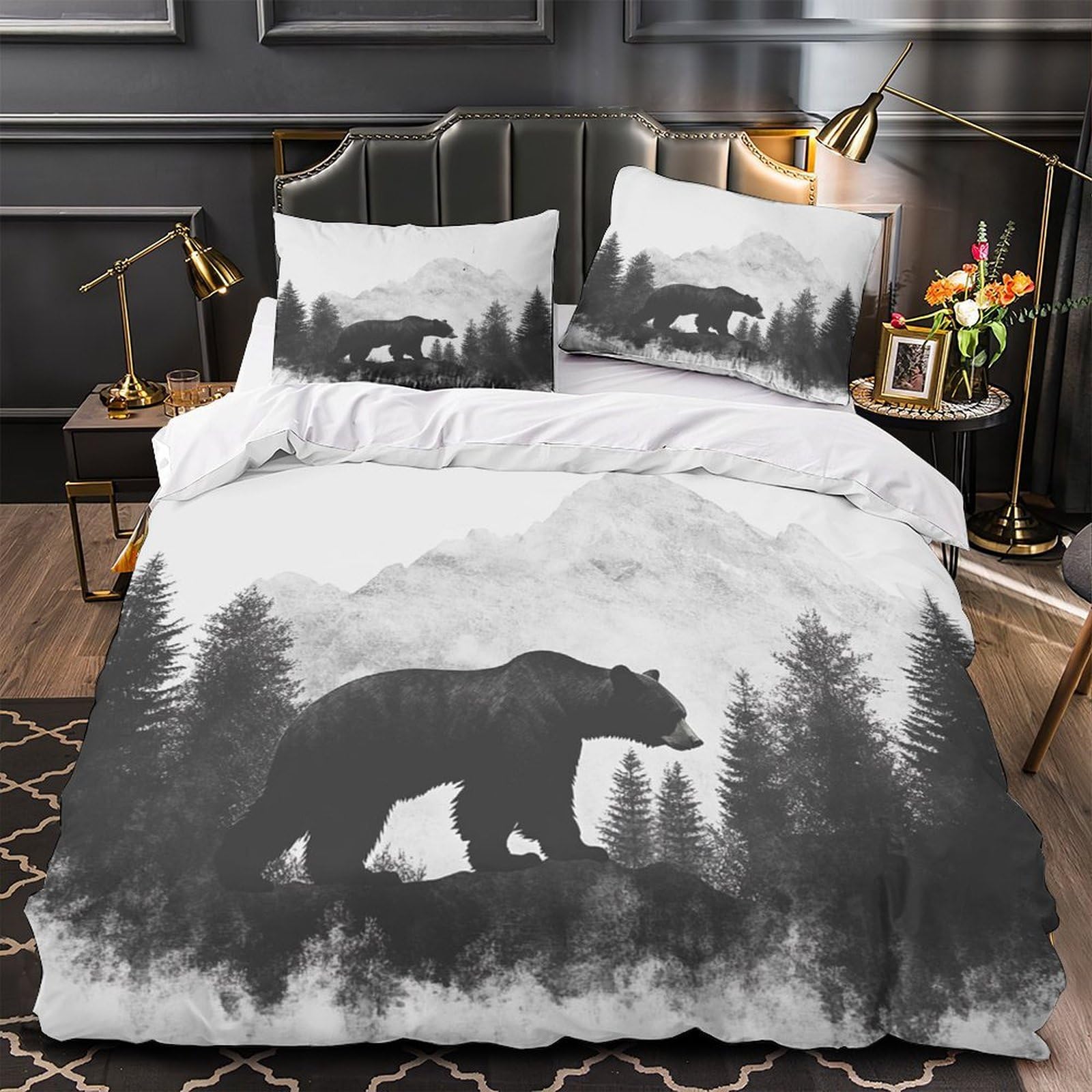 Housse de couette ours en microfibre pour transformer la chambre de votre garcon