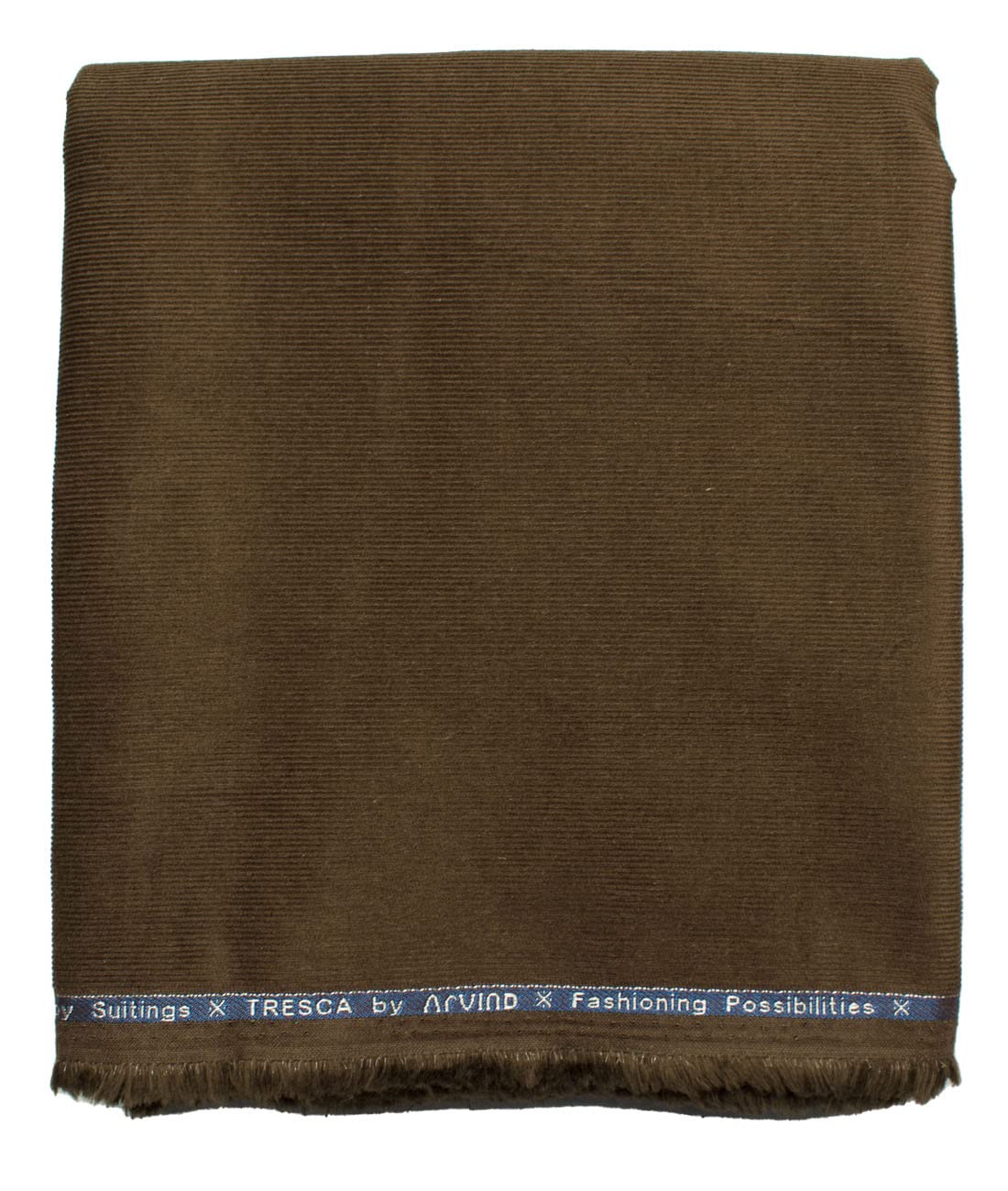 arvind Tresca Men's Cotton Corduroy Stretchable 1.50 Meter Unstitched Corduroy Stretchable Trouser Fabric (Brown)-picture-29