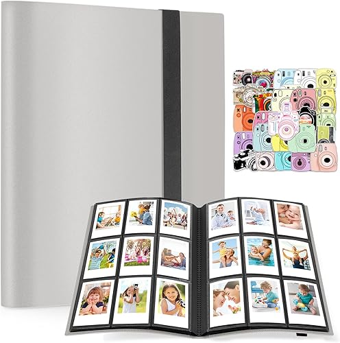 Ablus Mini álbum de fotos de 432 bolsillos para cámara Fujifilm Instax Mini, Polaroid Snap, cámaras instantáneas SocialMatic e impresora instantánea disponible en Yaxa Peru