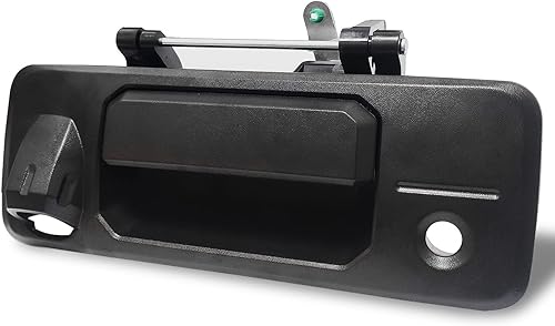 SYOAUTO Manija de puerta trasera para Toyota Tundra 2014-2019 y Toyota Tacoma 2016-2020 manija de pestillo con orificio trasero para cámara