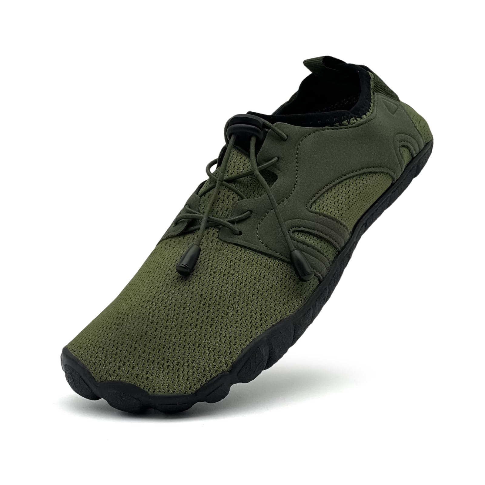 pevino Chaussures Aquatiques pour Hommes Chaussures de Natation Plein air Plage Pieds Nus Séchage Rapide Natation Surf Kayak, Conception antidérapante Exercice
