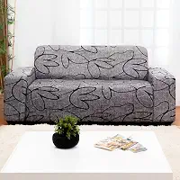Capa para Sofa 3 Lugares em Malha Elastex Luxo Florata