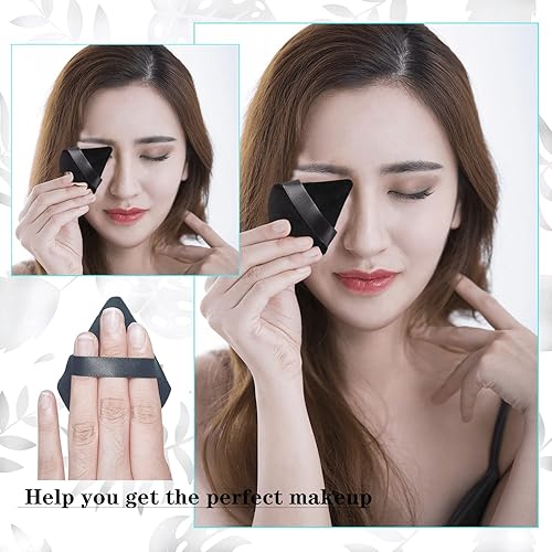 Miniatura 9 de HEYMKGO Juego de 11 brochas de maquillaje sintéticas prémium con estuche de viaje y 3 polvos