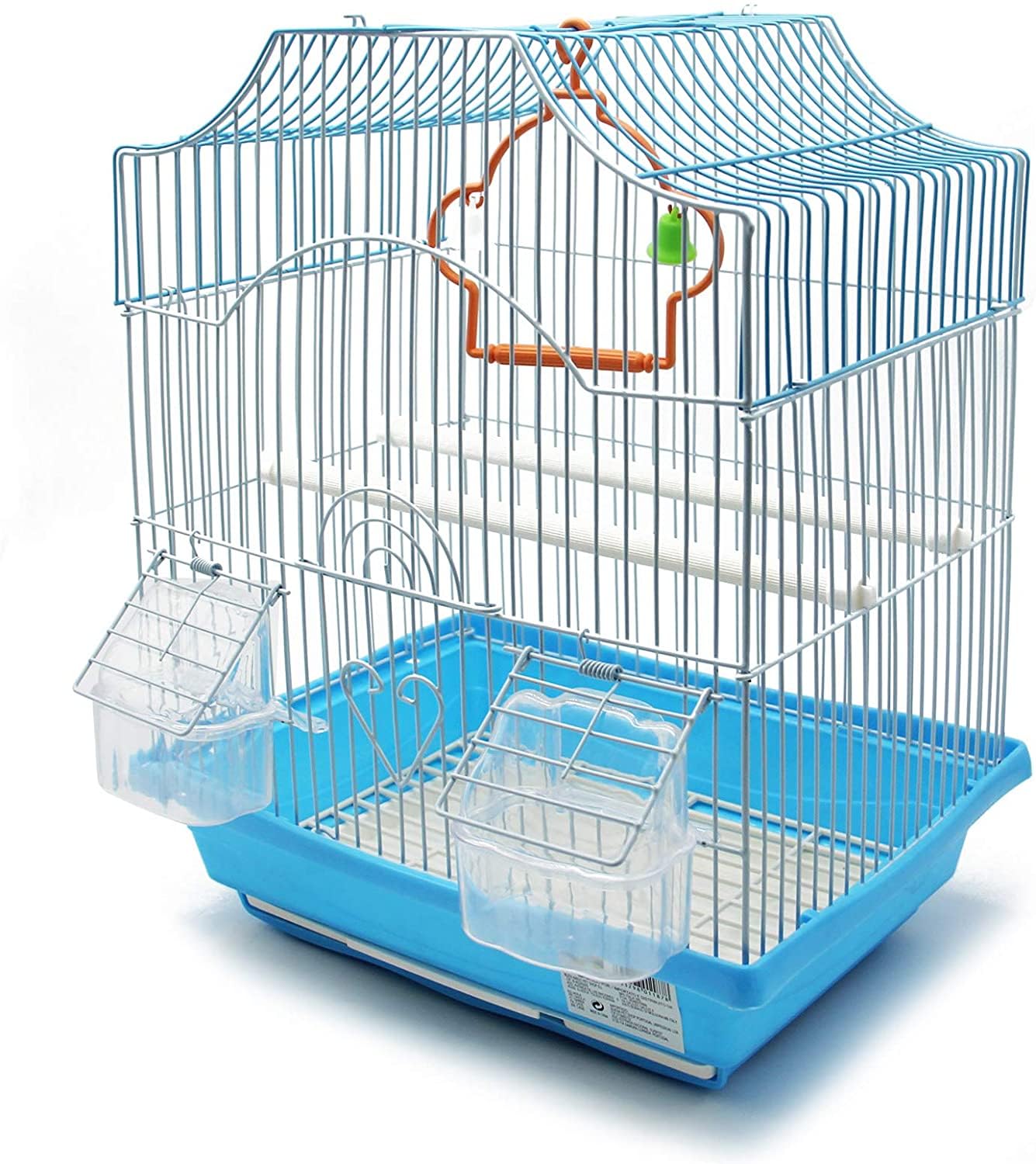 Cage perroquets avec arroseur et distributeur BPS pour canaris