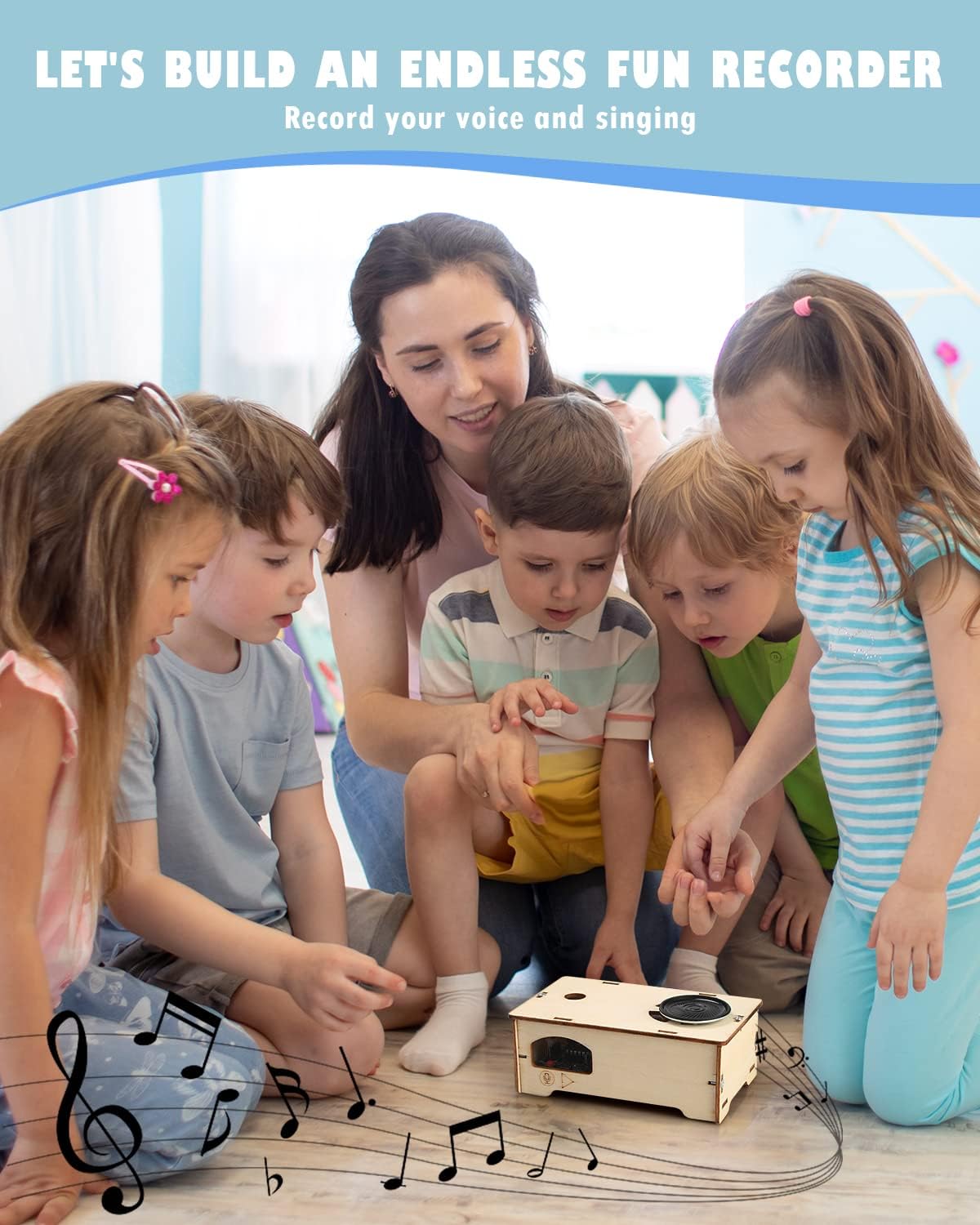 4 Set STEM Kits, Science Experiment STEM Projects for Kids Age 8-12, Model Car Kit, Educational Building Kits,3D Wooden Puzzles, DIY STEM Toys, Birthday Gift for Boys and Girls Ages 8 9 10 11 12