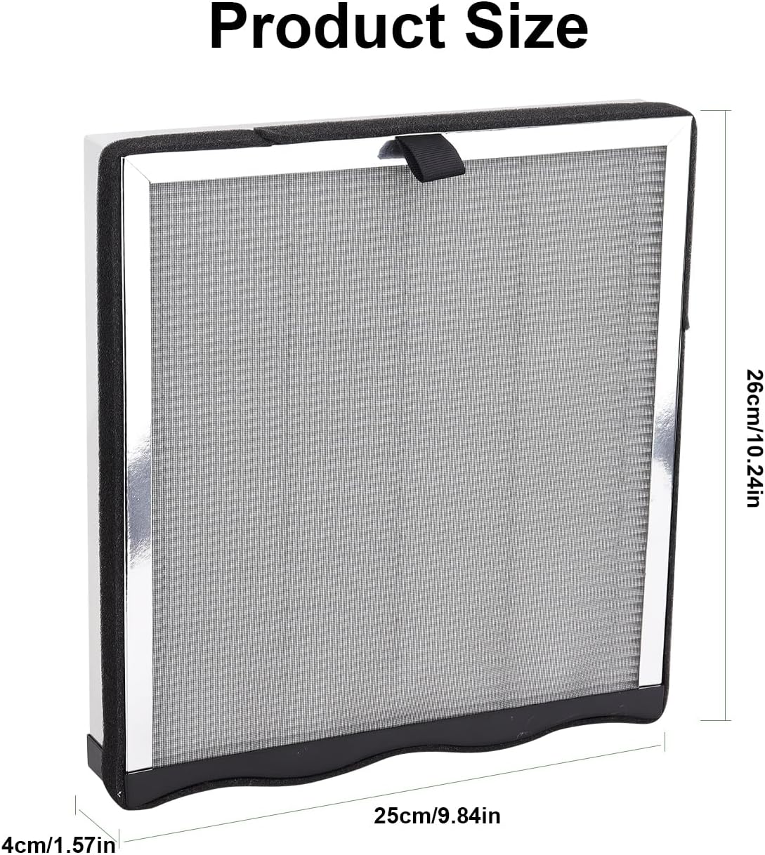 JF239 True HEPA Air Fil-TER Replacement:Compatible with Jafda JF239 / JF268 Air Purifier， 3-in-1 High Efficiency Replacement Filters