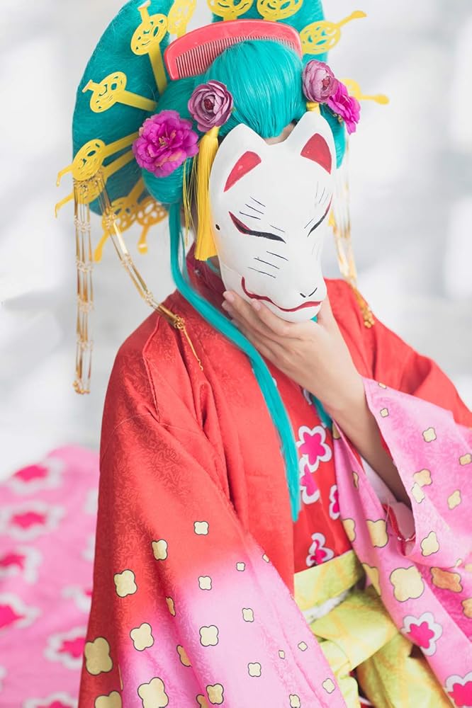 Amazon.co.jp: HALLE コスプレ衣装 コスチューム 小紫風花魁着物