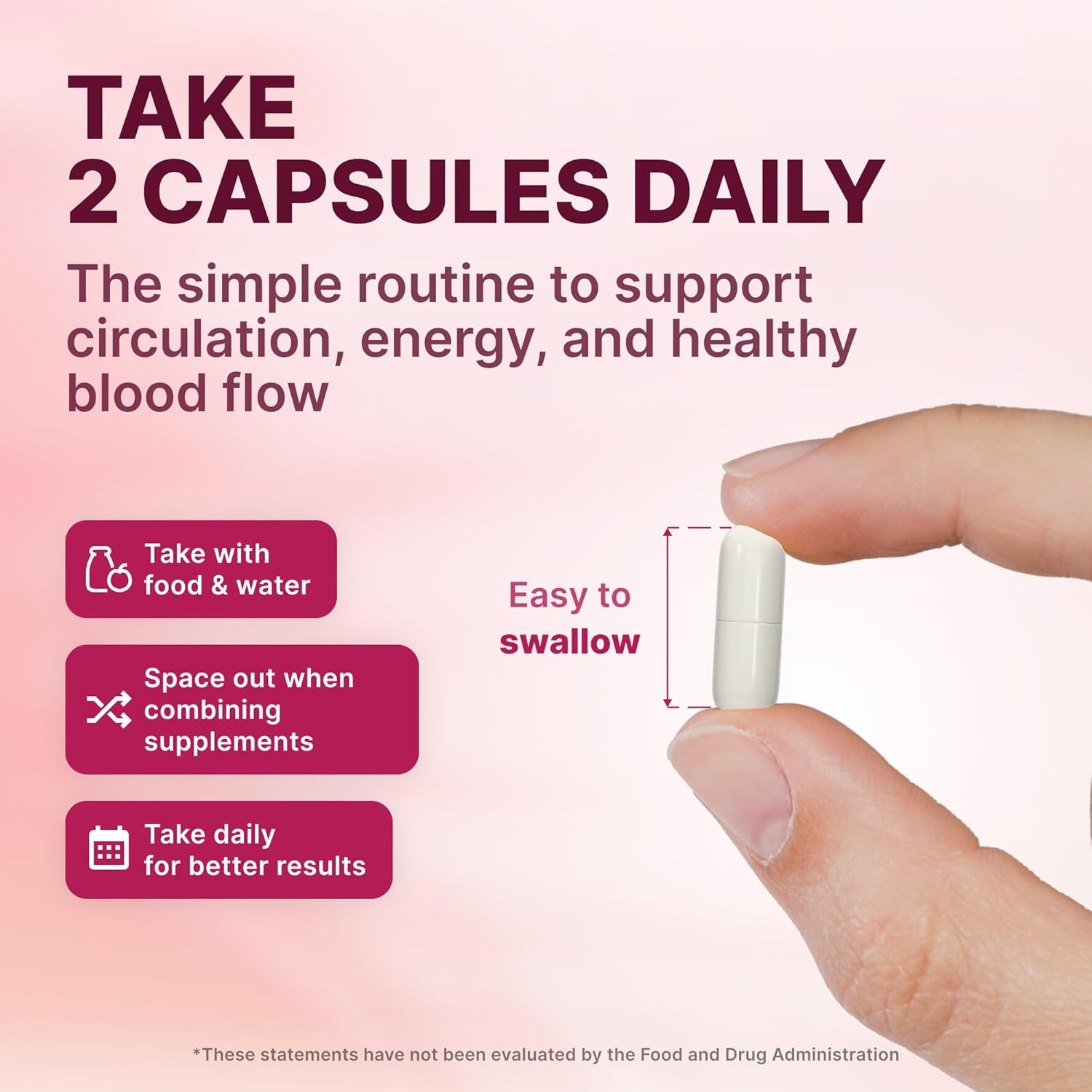 Nature's Pure Blend Nitric Oxide Supplements for Women – L-Arginine L-Citrulline – Heart Support & Flow Circulation Booster – 1500MG L Arginine and L Citrulline, Preworkout, Bodybuilding - Image 5