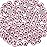 Beadsland 144pcs Flat Back Crystal Rhinestones Round Gems for Nail Art and Craft Glue Fix, Light Pink, SS40, 8.4-8.7mm
