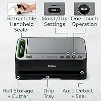 Vista 6 de Productos Sunbeam FSFSSL4440 – 000 4400 Series de sellador de aspiradora, Negro