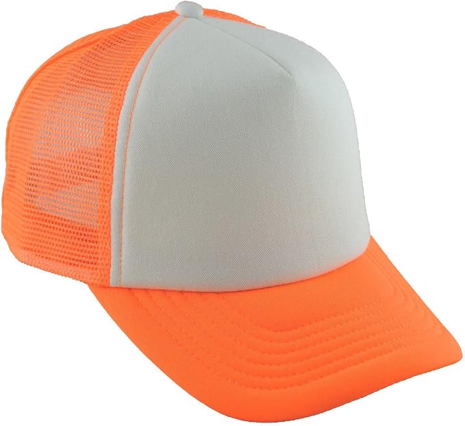 G Summer Trucker Mesh Cap White Neon 