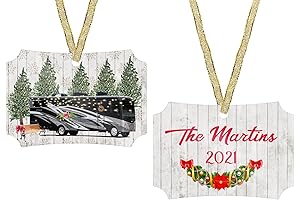 Class A Motorhome Christmas Ornament