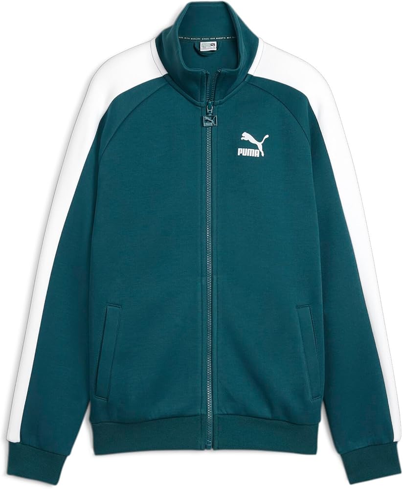 PUMA アイコニック T7 ダブル ニットトラックジャケットパンツセットアップ Amazon.co.jp: [プーマ] ジャージ 袖ラインアイコニック T7 トラック