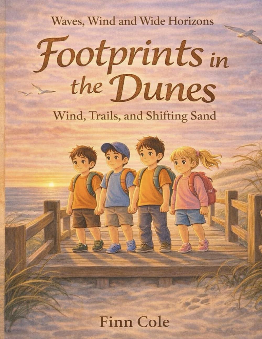 Footprints in the Dunes Wind, Trails, and Shifting Sand (Waves, Wind, and Wide Horizons)